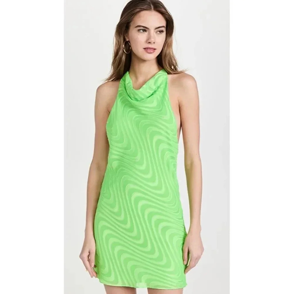 Free People X Amanda Uprichard Kimball Chain Mini Dress🎉🎉Host Pick🎉🎉🥳 - Picture 5 of 11